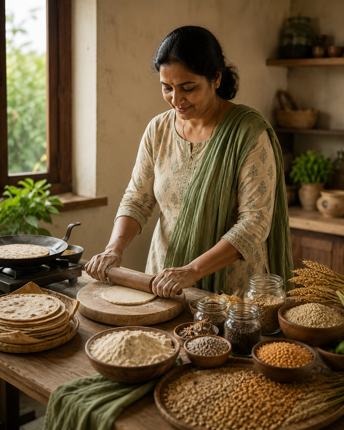 Farmilia clean flour and Indian grain story